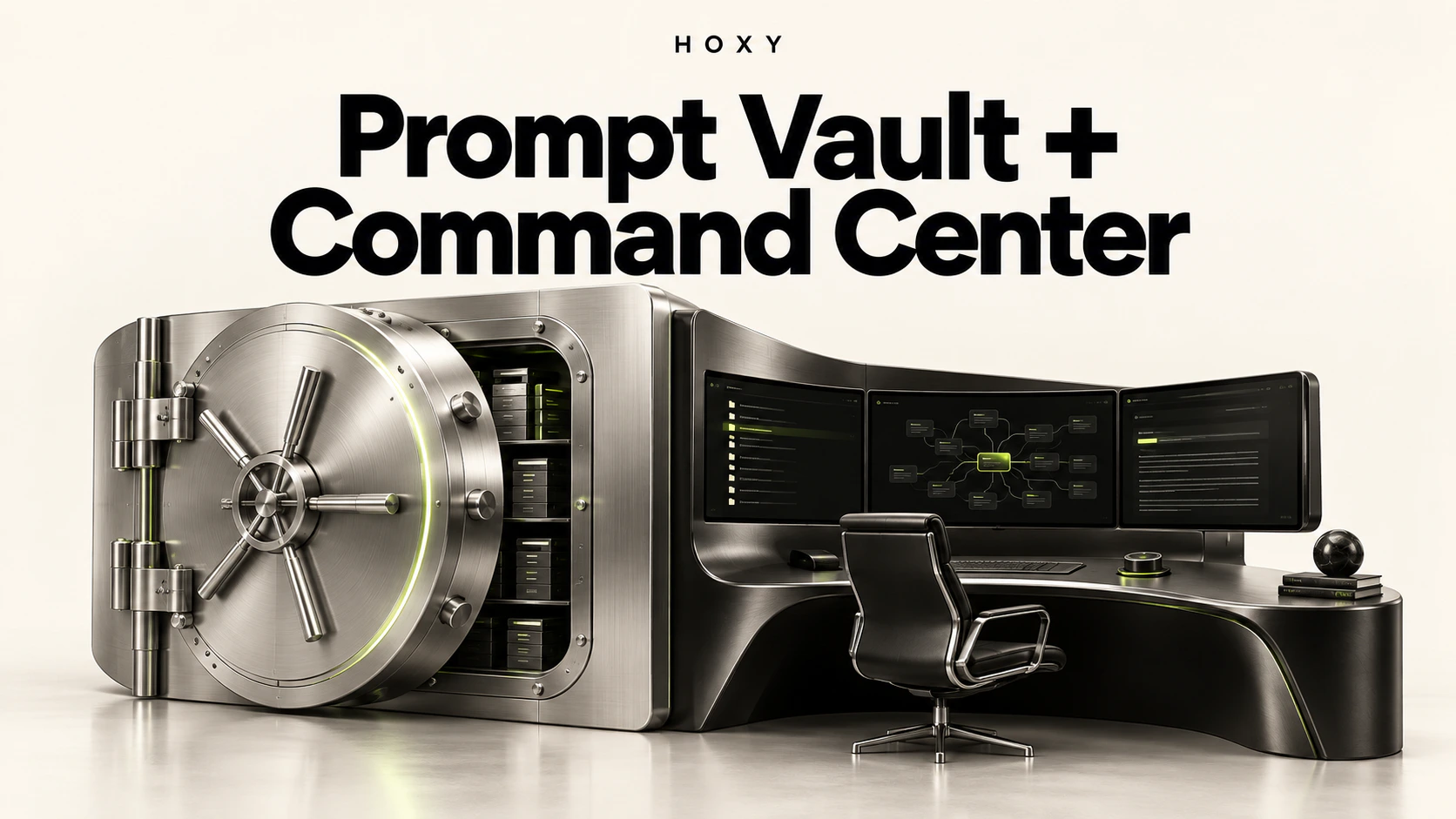 Prompt Vault + Command Center product cover