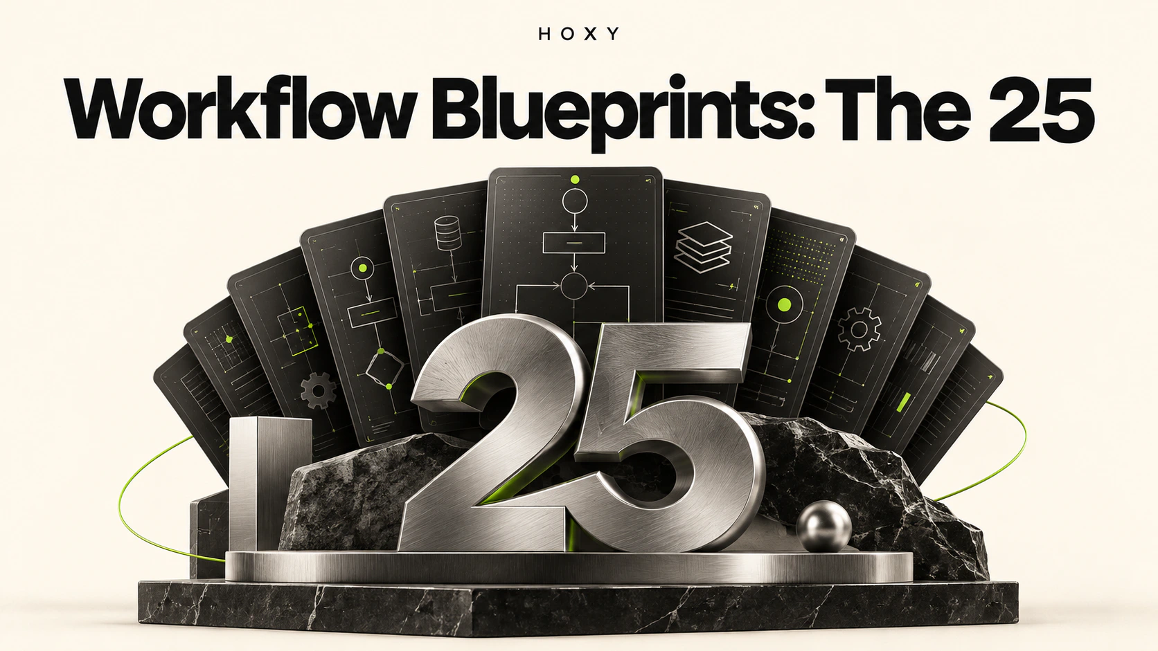 Workflow Blueprints: The 25 product cover
